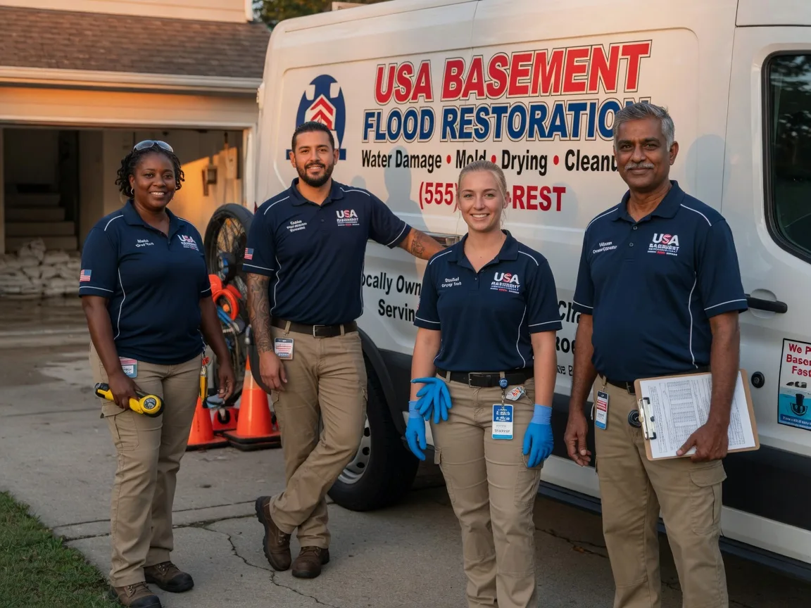 Basement Flood Cleanup company in Bluff City, AR